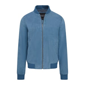 Herren Blue Goat Suede MA-1 Bomberjacke – Antalya