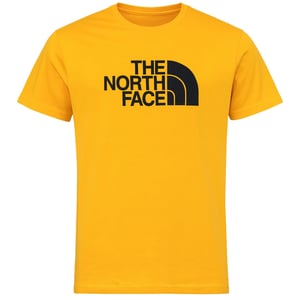 The North Face Einzelhandelsmitarbeiter Herren Gelbes T-Shirt