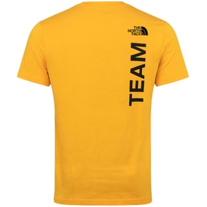 The North Face Einzelhandelsmitarbeiter Herren Gelbes T-Shirt