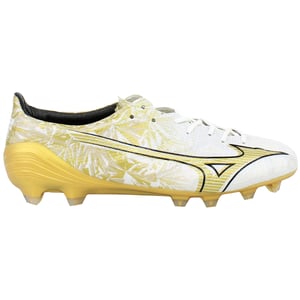 Mizuno Alpha Japan Herren Fußballschuhe Weiß/Gold