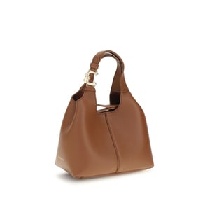 Coccinelle Braune Kalbsleder Bos Taurus Handtasche