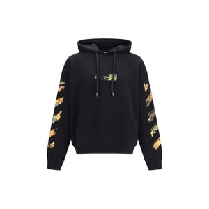 Off-White Schwarzes Baumwoll-Sweatshirt