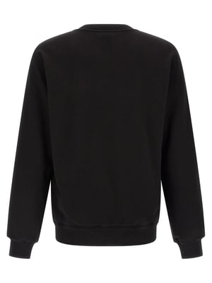 Dolce & Gabbana Schwarzes Baumwoll-Sweatshirt