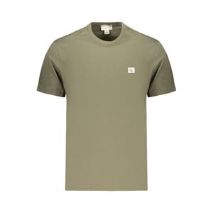Calvin Klein Grünes Baumwoll-Herren-T-Shirt