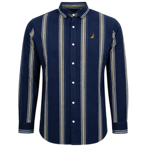 Nautica Gallion Herren Dunkelblaues Hemd