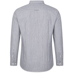 Nautica Hage Herren Schwarz/Weiß Hemd
