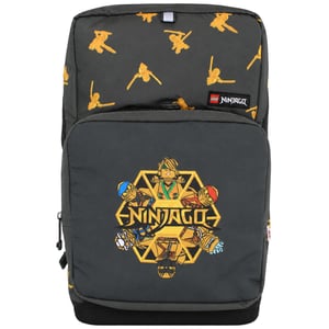Lego 20L Ninjago Optimo Plus Kinder Schulrucksack Schwarz/Gelb