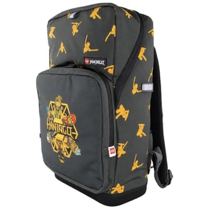 Lego 20L Ninjago Optimo Plus Kinder Schulrucksack Schwarz/Gelb