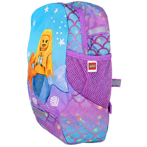 Lego 10L Meerjungfrau Kindergarten Kinder Blau/Lila Rucksack