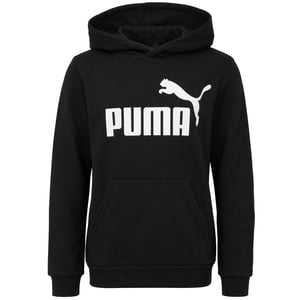 Puma Big Logo Kinder Kapuzenpullover Schwarz