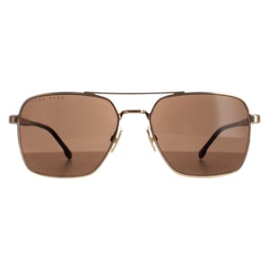 Hugo Boss Aviator Herren Rose Gold Braun 1045/S/IT