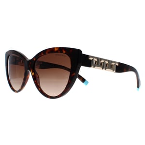 Tiffany Cat Eye Damen Havanna Braun Farbverlauf TF4196