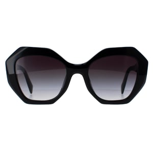 Prada Rund Damen Schwarz Grau Gradient PR16WS
