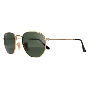 Ray-Ban Square Unisex Gold G-15 Grün Polarisierte Sonnenbrille