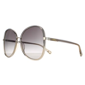 Chloe Butterfly Damen Grau bis Braun Crystal Fade und Gold Grau Gradient CH0030S Franky