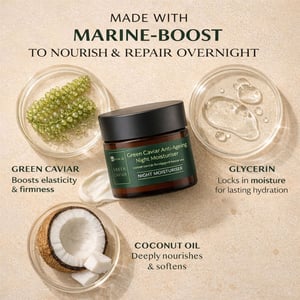 Dr. Botanicals Grüne Kaviar- und Arganöl-Antioxidantien-Anti-Aging-Nachtcreme 50 ml