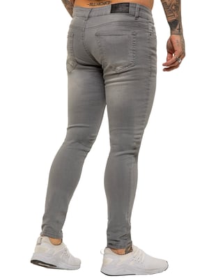 Enzo Herren Skinny Super Stretch Denim Jeans