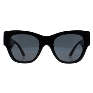 Versace Cat Eye Womens Schwarz Dunkelgrau VE4415U