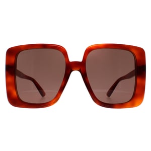 Gucci Quadrat Damen Havana Braun GG1314S