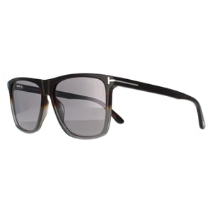 Tom Ford Rectangle Herren farbig Havanna Grau Spiegel