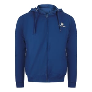 Aquascutum - Set Aus Kapuzenpullover Und Trainingshose Mit Reißverschluss In Marineblau