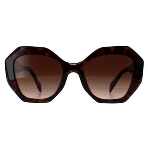 Prada Rund Damen Schildpatt Braun Farbverlauf PR16WS