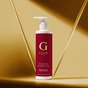 Gold Serums Schäumender Anti-Aging-Reinigungsschaum mit Hyaluronsäure, 200 ml