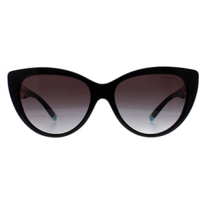 Tiffany Cat Eye Womens Schwarz Grau Gradient TF4196