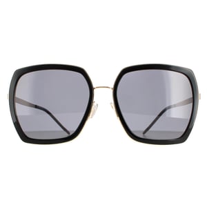 Hugo Boss Square Damen Gold Schwarz Grau BOSS 1208/S