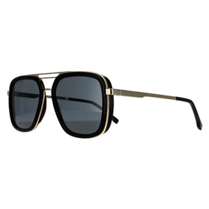 Hugo Boss Aviator Herren Schwarz Gold Grau 90041091