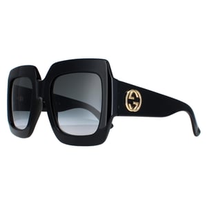 Gucci Square Womens Schwarz Grau GG0053SN