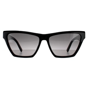Saint Laurent Cat Eye Damen Schwarz Grau Gradient Sonnenbrille