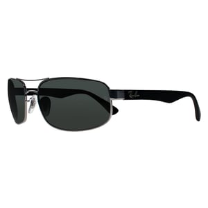 Lunettes De Soleil Rayban 3445 Gunmetal Vert 004