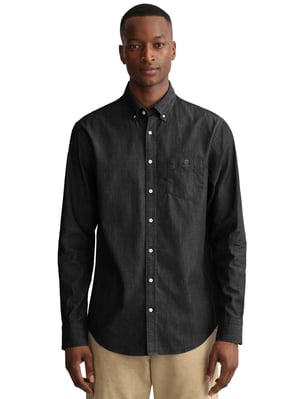 Enzo | Herren Regular Fit Denim Hemd