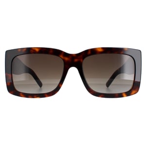 Hugo Boss Rectangle Damen Havanna Braun Gradient BOSS 1454/S