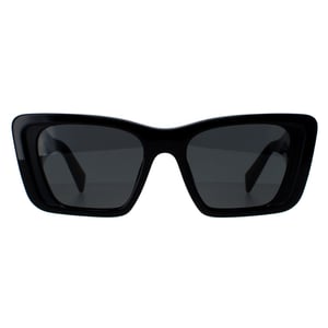 Prada Rectangle Womens Schwarz Dunkelgrau PR08YS