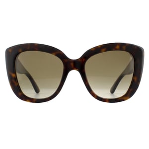 Gucci Cat Eye Sonnenbrille für Damen in Havanna Braun mit Farbverlauf