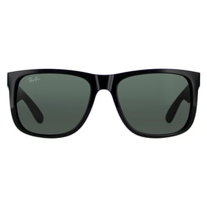 Ray-Ban Sonnenbrille Justin 4165 601/71 Glänzend Schwarz Grün