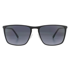 Hugo Boss Rectangle Mens Matte Schwarz Grau Gradient