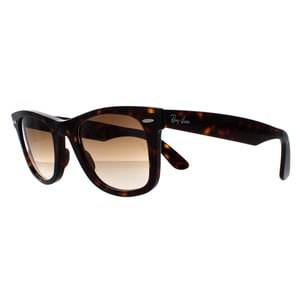Ray-Ban Rectangle Unisex Havanna Braun Gradient Sonnenbrille