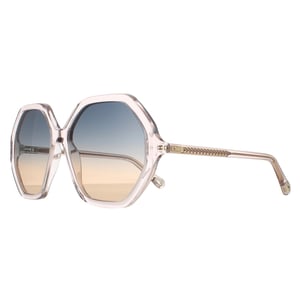 Chloe Runde Damen Rosa Kristall Blau bis Pfirsich Farbverlauf CH0008S Esther