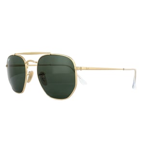 Ray-Ban Sonnenbrille Marshal 3648 001 Gold Grün G-15
