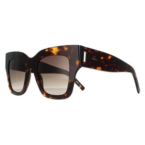 Hugo Boss Square Damen Havanna Braun Farbverlauf BOSS 1386/S