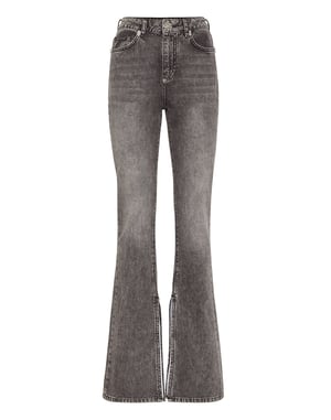 Jeans Flare Fit Skull