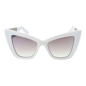 Gcds Cateye-Sonnenbrille Weiß