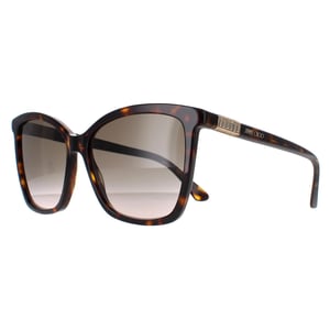 Jimmy Choo Square Damen Havanna Braun Farbverlauf ALI/S