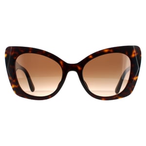 Dolce & Gabbana Schmetterling Damen Dunkel Havanna Braun Farbverlauf DG4405F