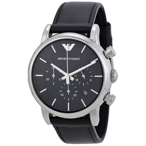 Emporio Armani Herren Uhr Quartz grau