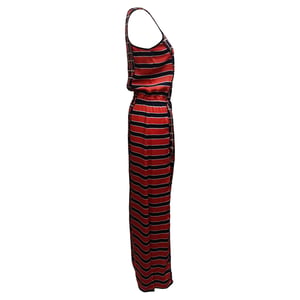 Michael Michael Kors Satin-Maxi-Kleid aus mehrfarbigem Polyester