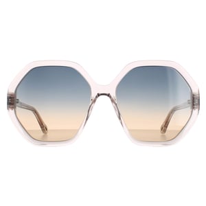 Chloe Runde Damen Rosa Kristall Blau bis Pfirsich Farbverlauf CH0008S Esther